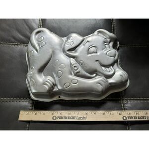 Lot of 8 Vintage Wilton Cake Pans: Pooh, Scooby, Mickey, 101 Dalmatians & more